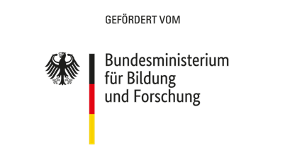 Logo des Bundesministeriums für Bildung und Forschung.
